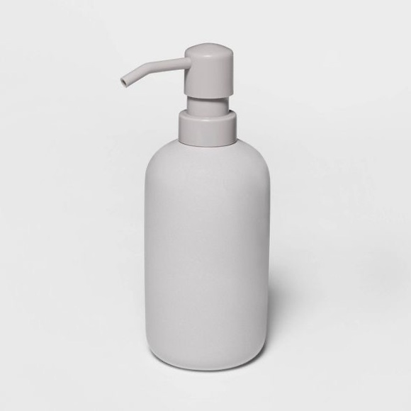 Other - Brand new gray ceramic liquid soap dispenser 🧼